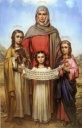 Вера, Надежда, Любовь и мать их София.