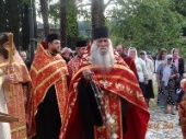 Всенощное бдение у храма св. апостола Симона Кананита